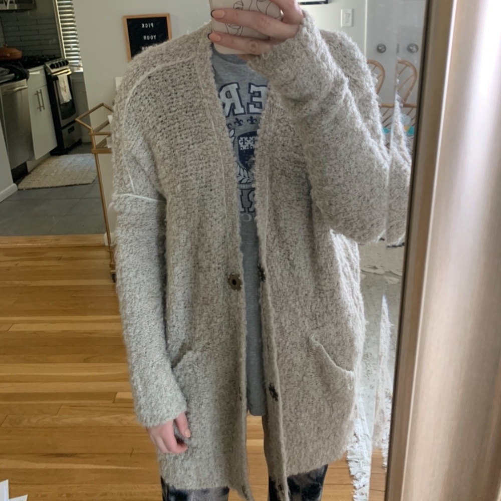 Free People Oversized Cardigan